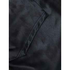 Men'S Christian Faith Hooded Sweatshirt with Prayer Hands & Cross Design - All-Season Casual Pullover, Machine Washable, Kangaroo Pocket & Drawstring Hood, Plus Size, Church Activities & Casual Attire